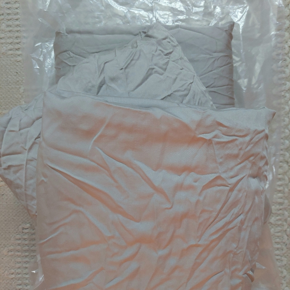 Quince Organic Bamboo Gray Sheets & Pillowcases! Sz. King (571) - Picture 6 of 10